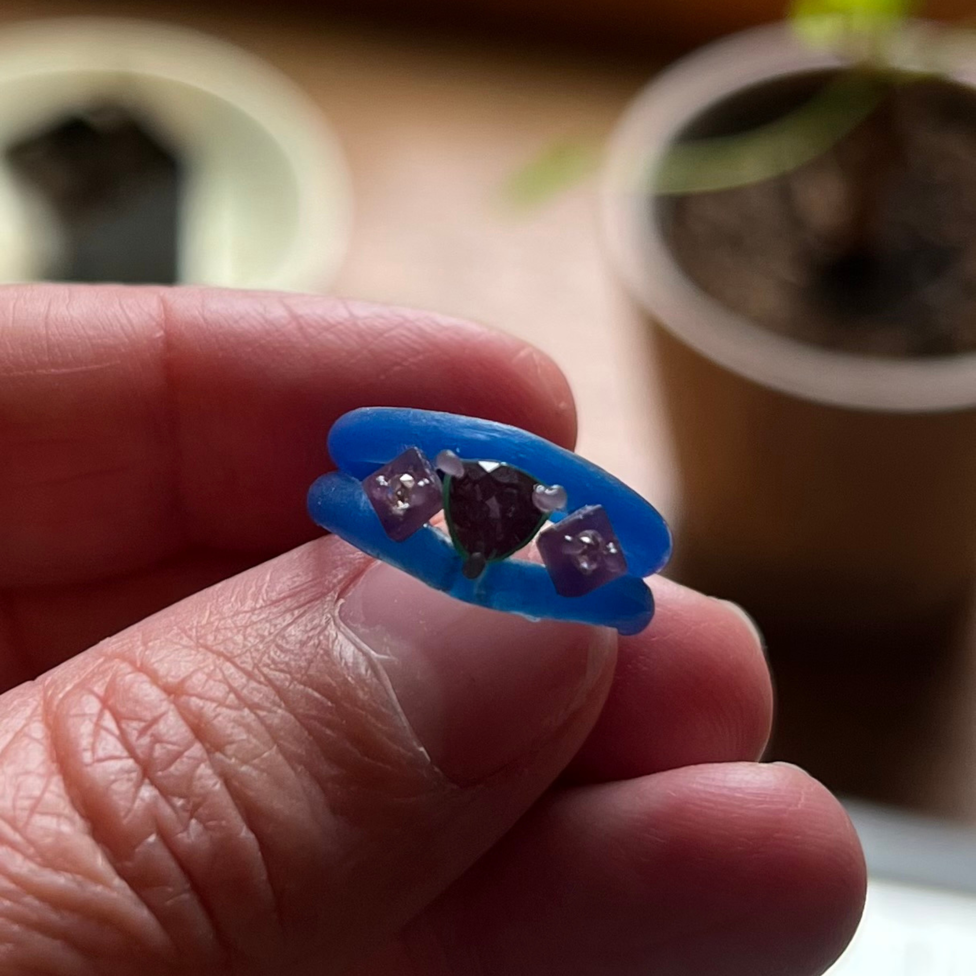 Custom Jewelry with Wild Sunflower Silver