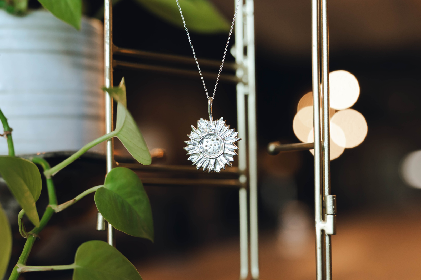 Journey Sunflower Pendant