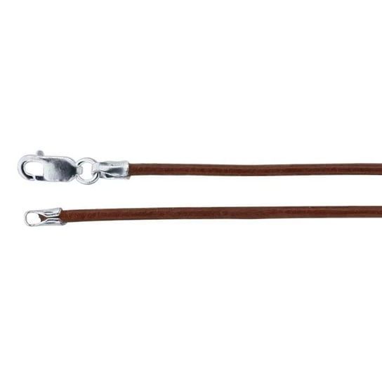 Wild Sunflower Silver Wildflower Cross and Brown Leather Cord