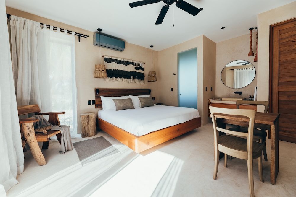 Habitaciones / Rooms Cucu Hotel El Cuyo - King-size bed