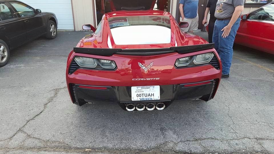 Back of Corvette — O'Fallon, MI — Sig's Automotive