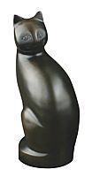 Tall Cat Urn