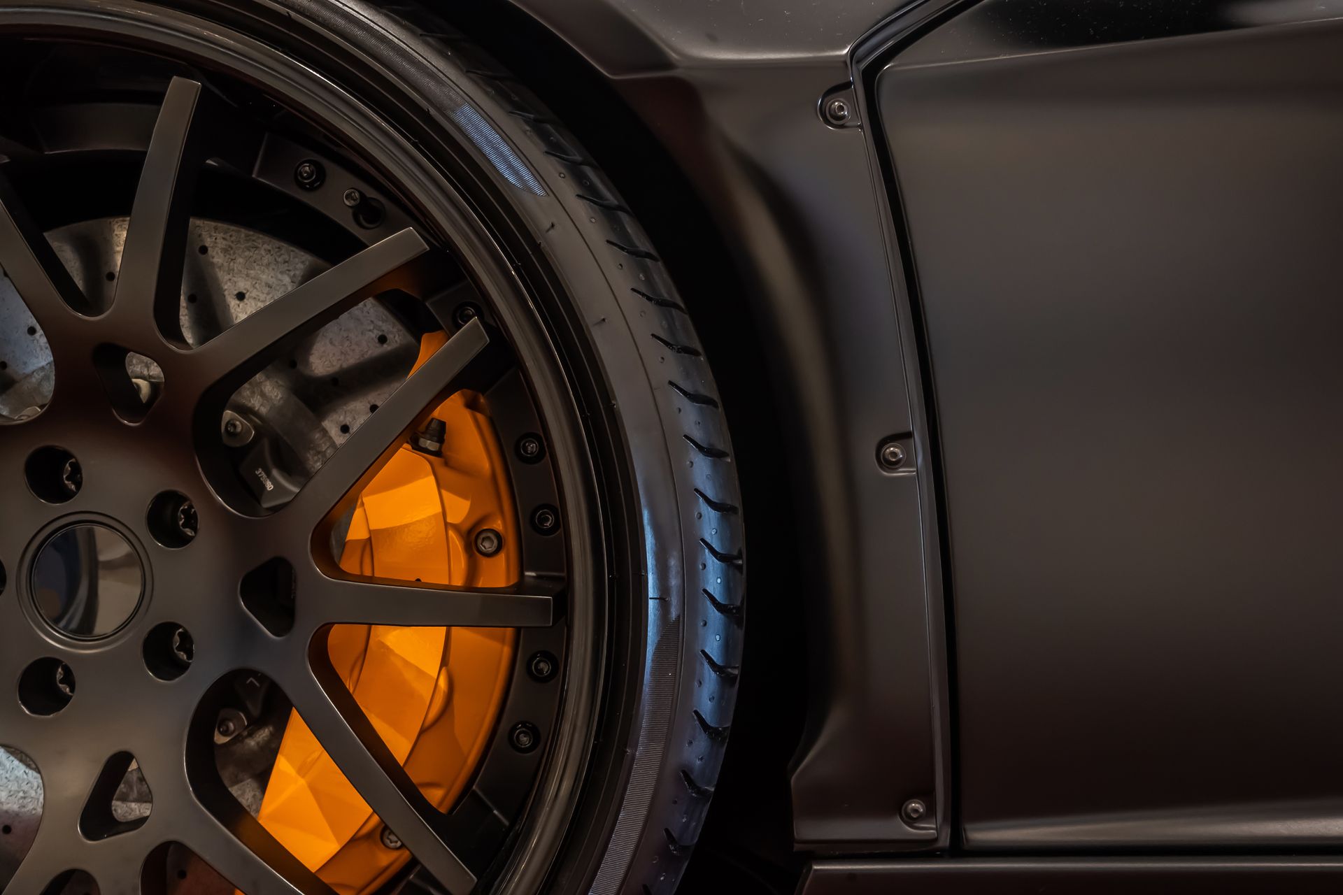 Custom Rim And Brake Caliper - All Foreign Auto Parts