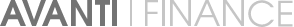 AVANTI FINANCE logo in gray text on a white background