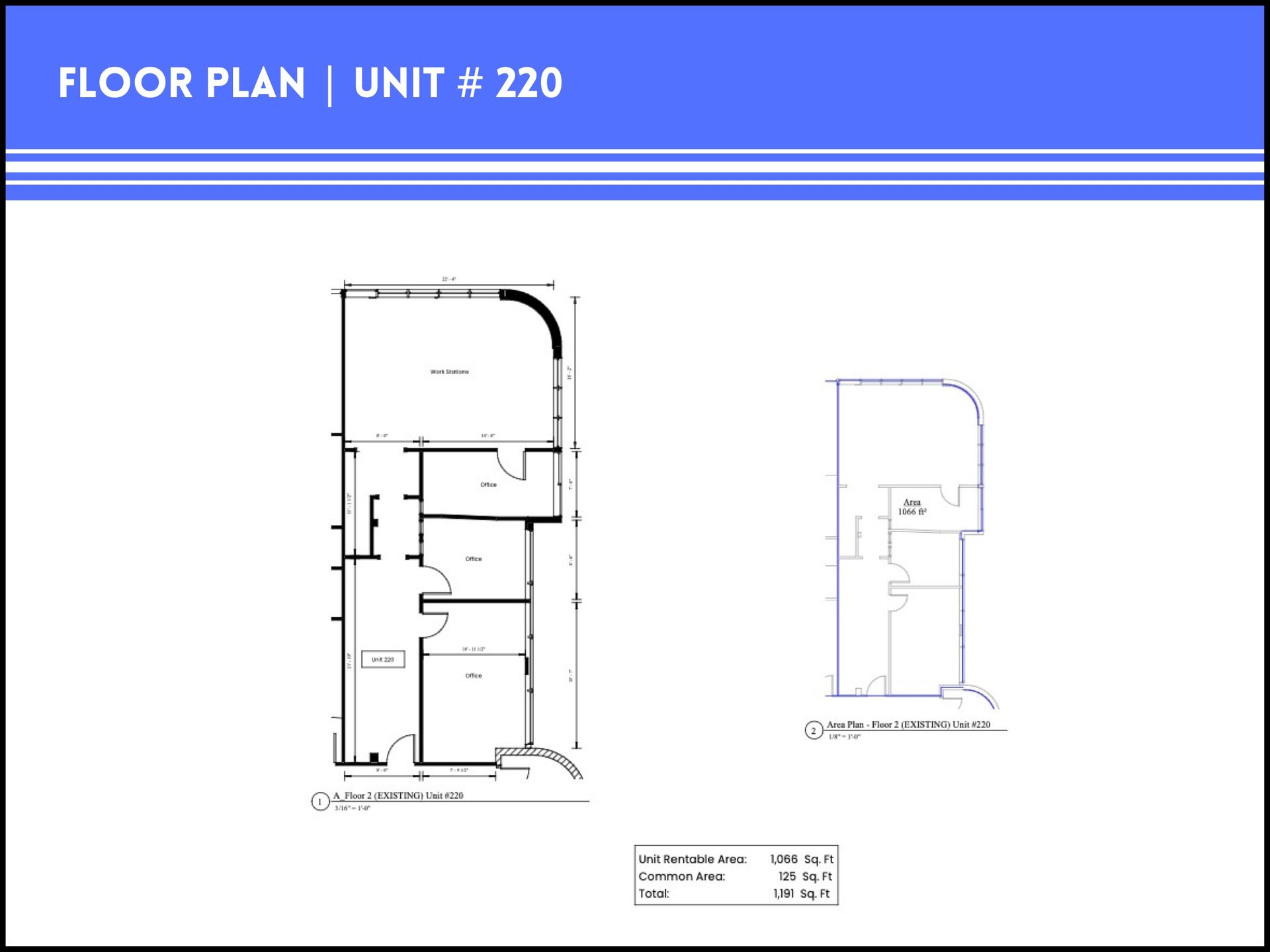 A floor plan for Unit #220, showing the layout of a unit with rooms and dimensions, totaling 898 square feet.