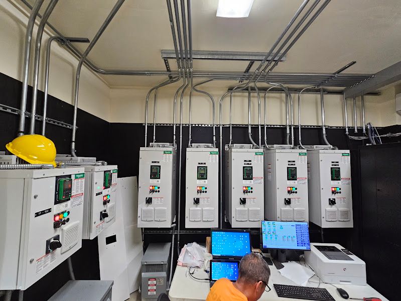 Remediation system electrical installation 2
