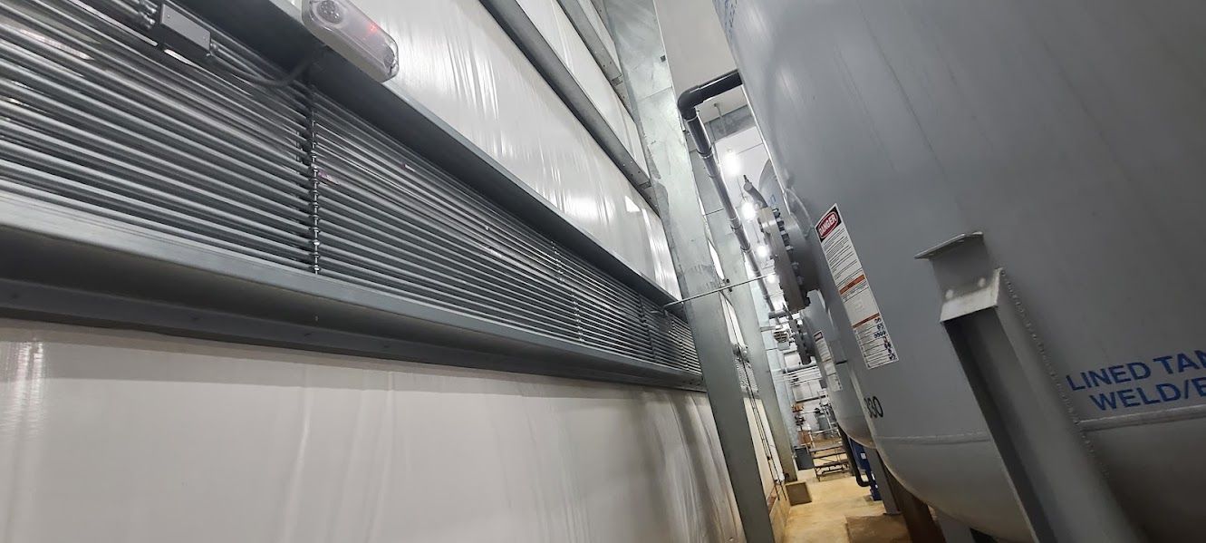 Industrial conduit runs installed by ACT Electrical