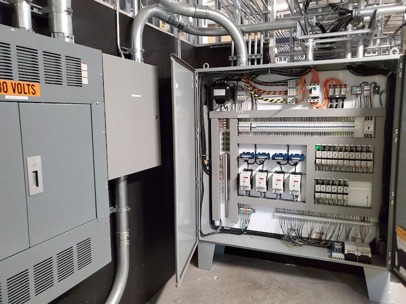 Environmental treatment system electrical work 3