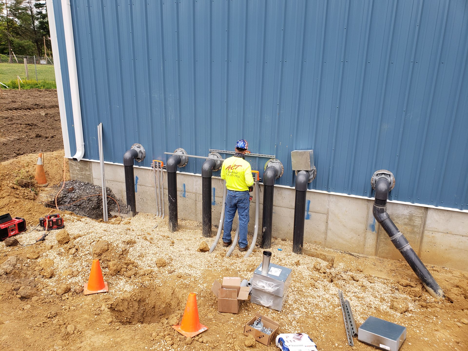 Treatment system controls wired by ACT Electrical