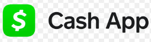 Cash App logo: Green square with white dollar sign next to