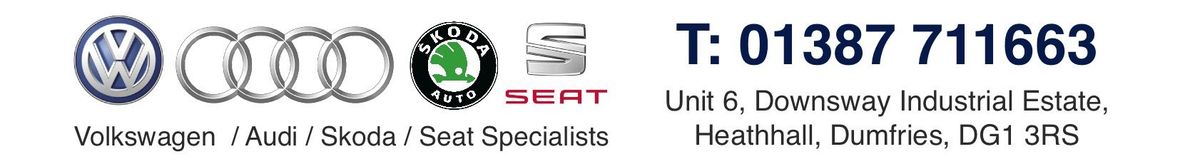 Call Akers Garage today on 01387 711663 Akers Garage Dumfries are VW, Audi, Skoda and Seat Specialists . Call 01387 711663.