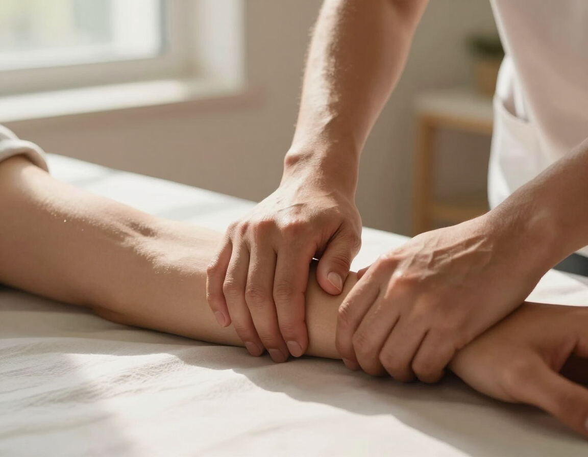 Manual therapy session