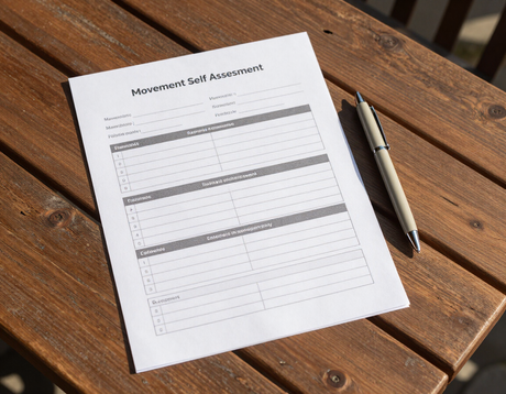 Movement Self-Assessment worksheet