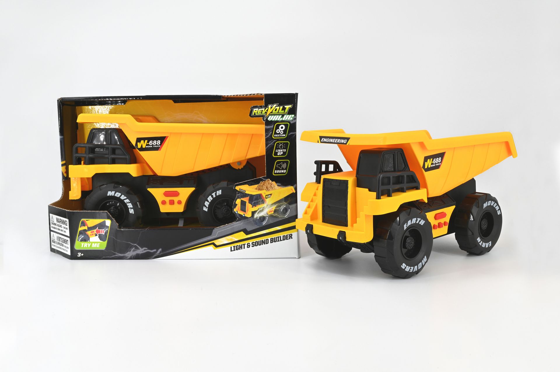 'Light N Sound Builder - Ass - crane, buzzdozer, dump