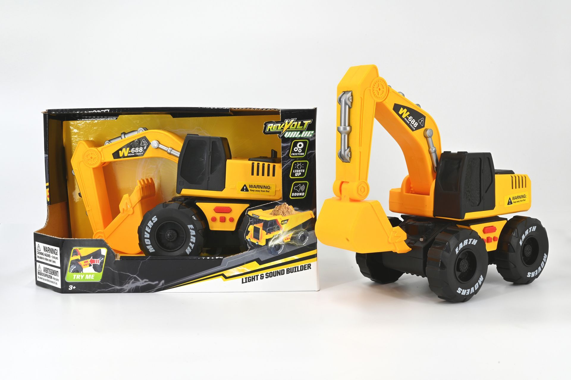 'Light N Sound Builder - Ass - crane, buzzdozer, dump