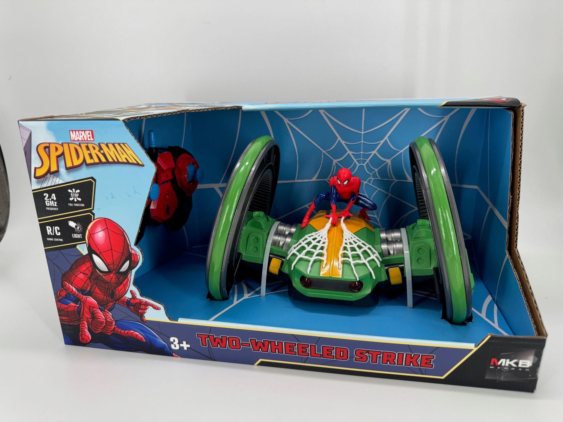 2-Round Stunt - Marvel Spiderman - Battery Version