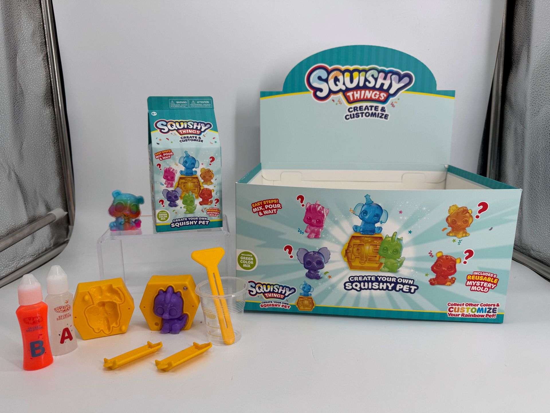 SQUISHY THINGS SINGLE PACK - 6 ASS