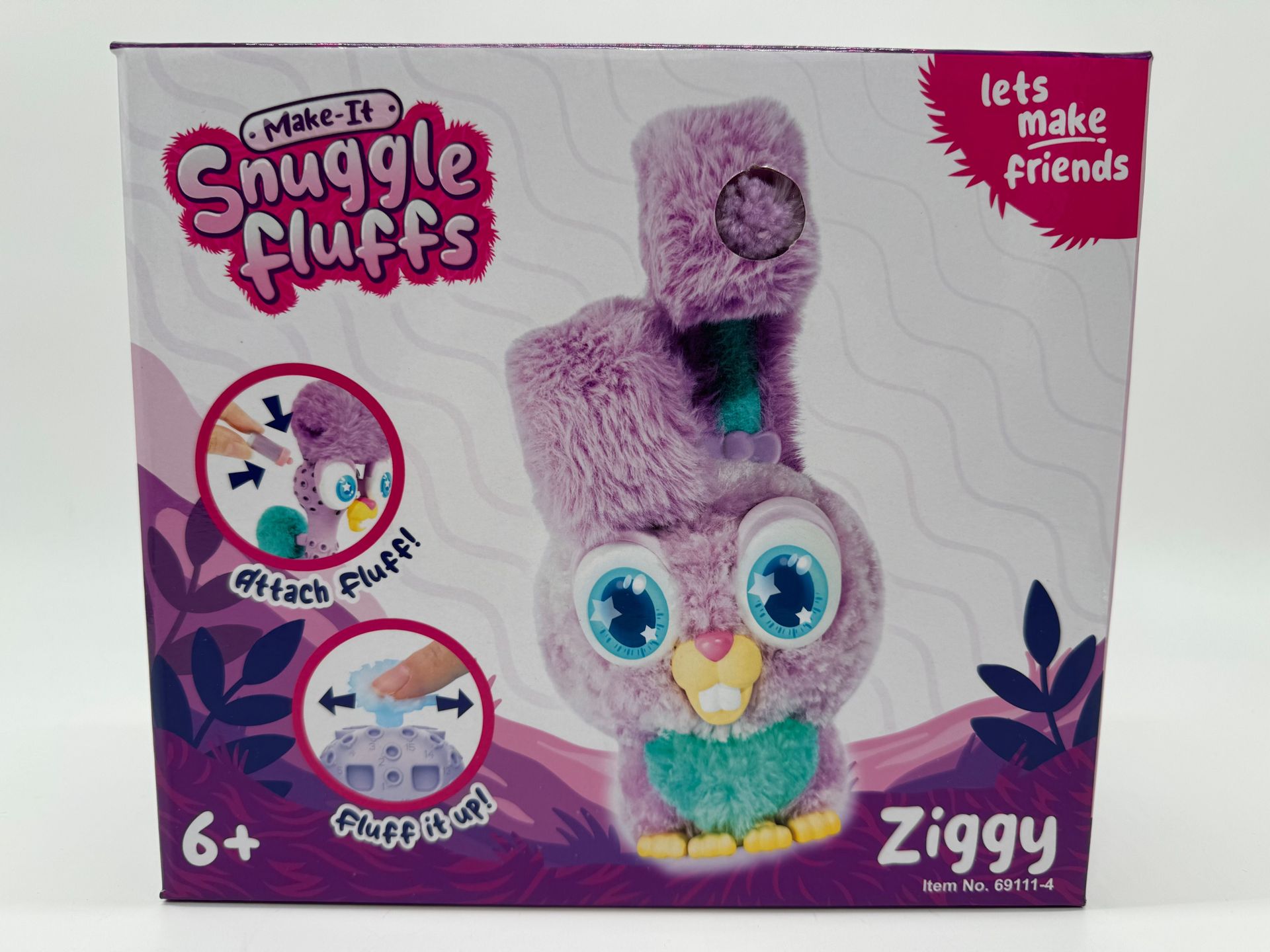 SNUGGLEFLUFFS - 3 ASS LION, BUNNY,SQUIRREL