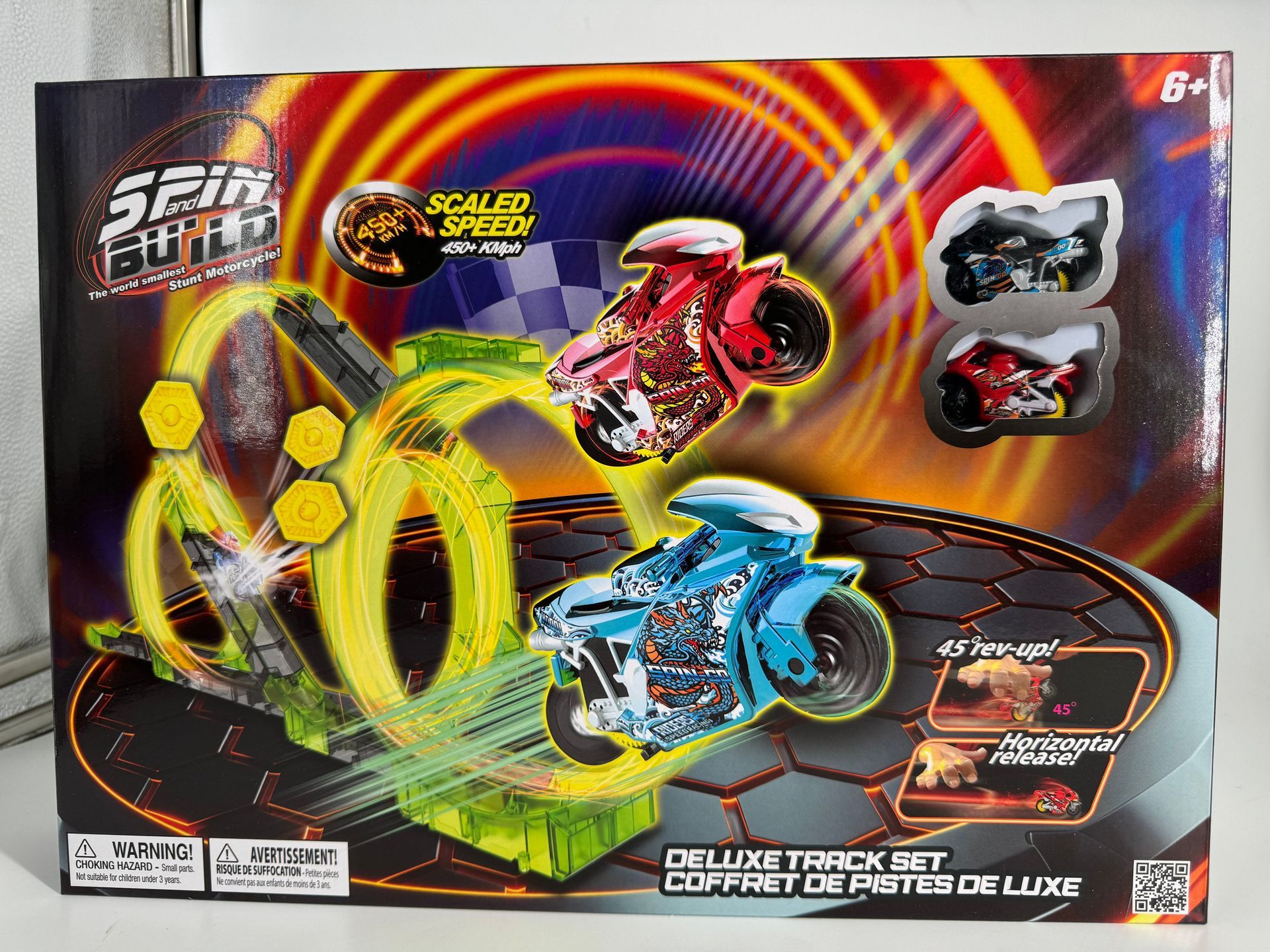 DELUXE TRACK SET 2 X BIKES: DELUXE TRACK COMBINATION