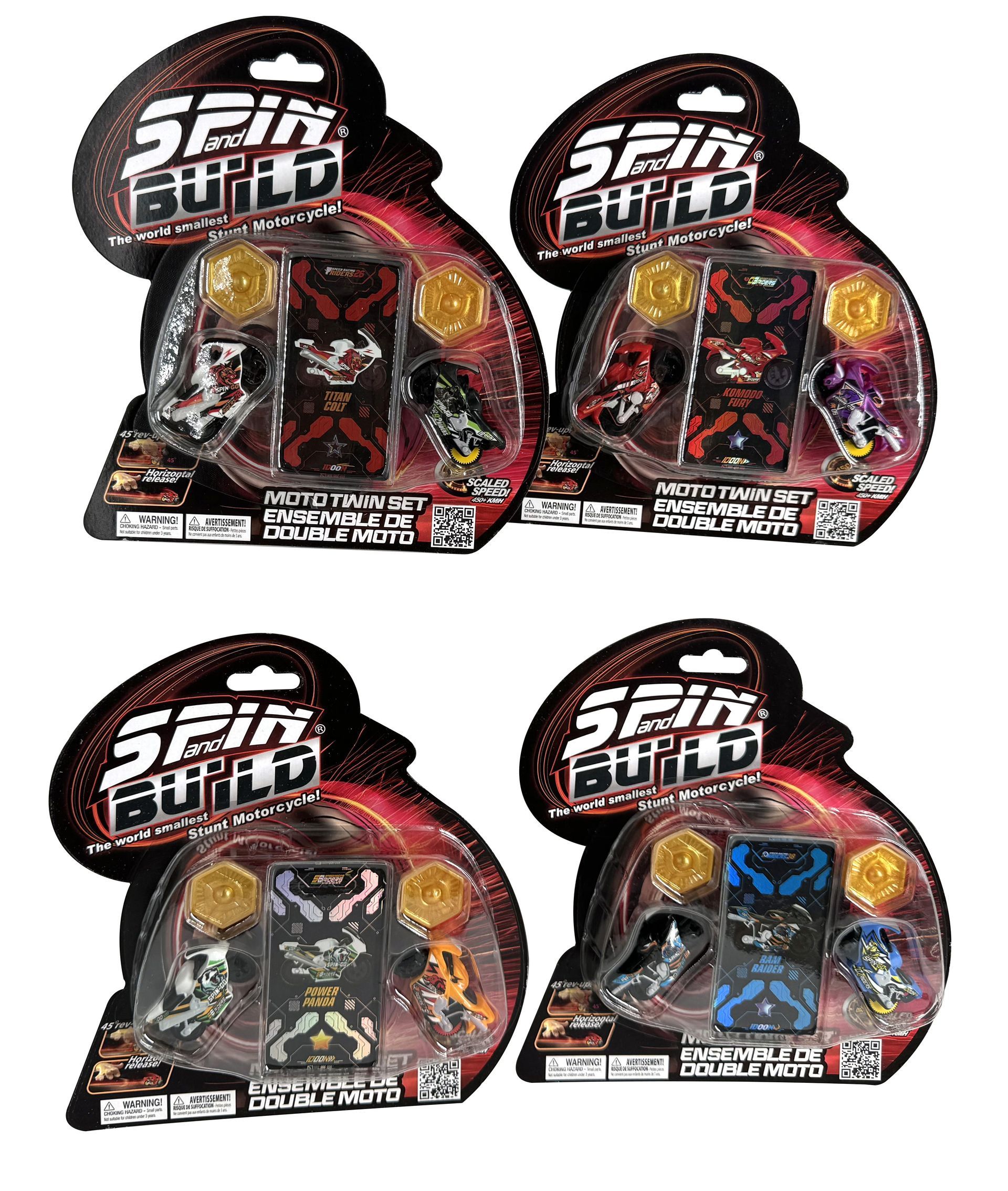 MINI BIKE - TWIN PACK - 4 Asst