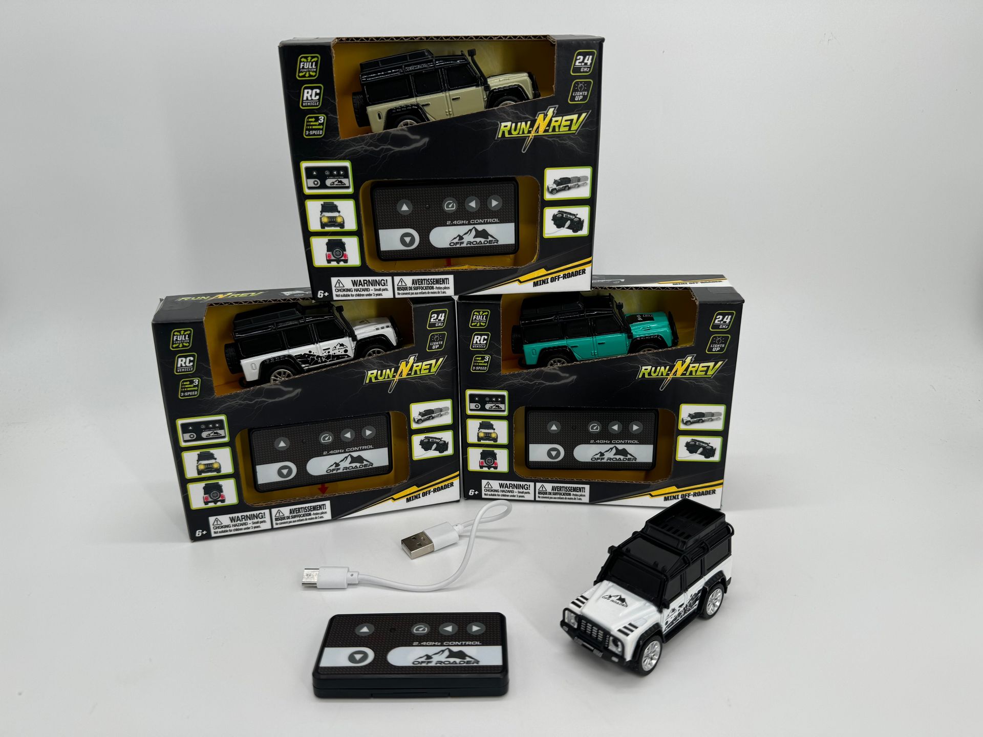 1:64 OFF DIECASTING OFF ROAD RC READY TO RUN