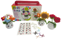 KNITTED FLORIST SHOP  - Pack 3