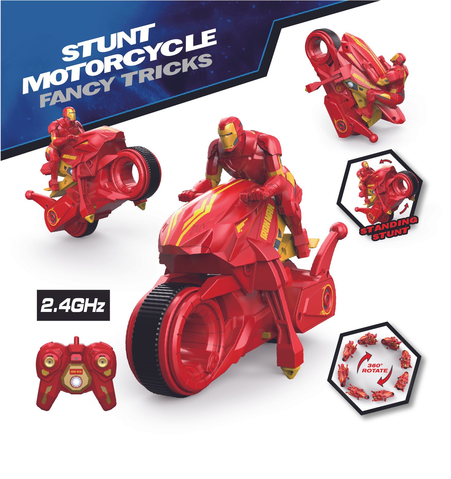Stunt Motorcycle - Ironman - Battery Version