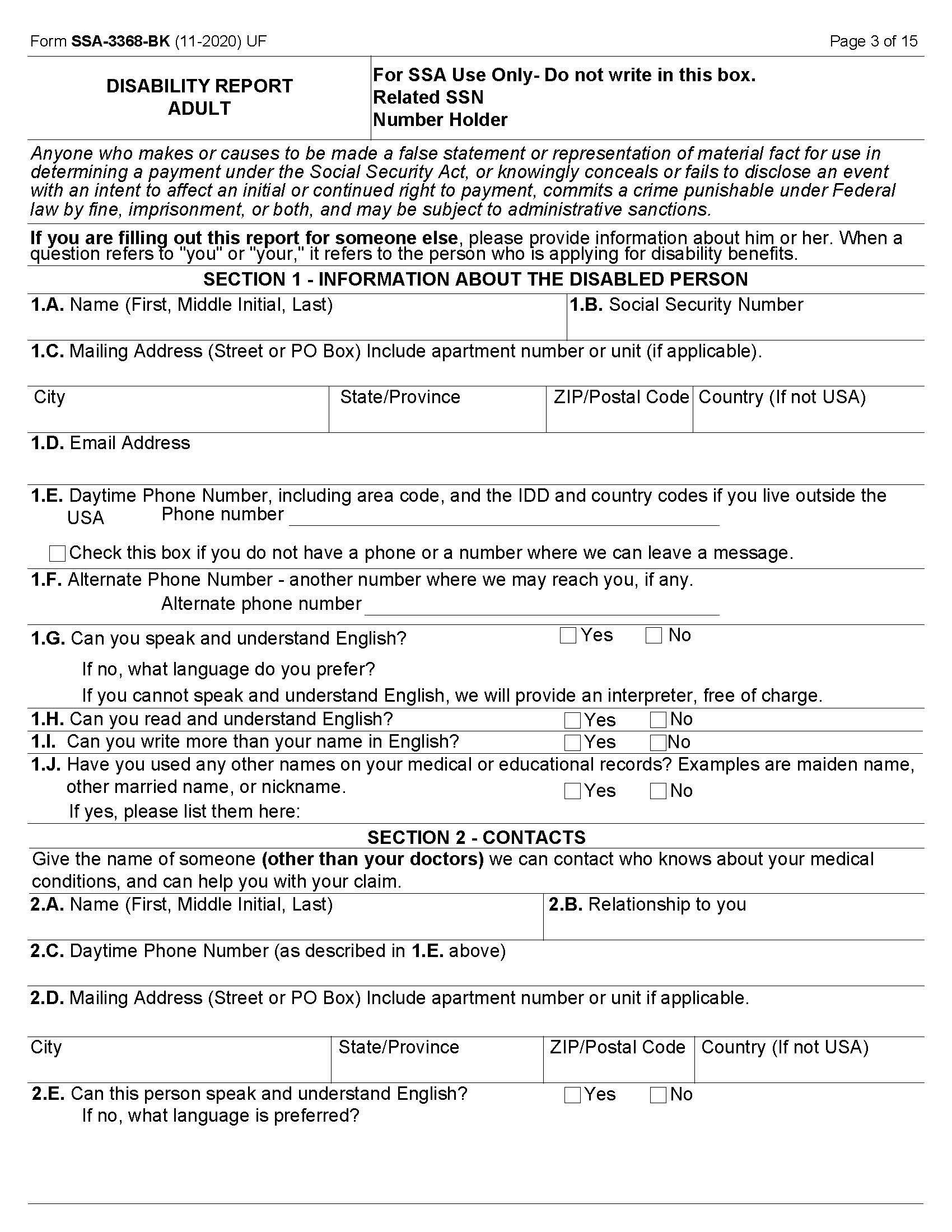 Form titled