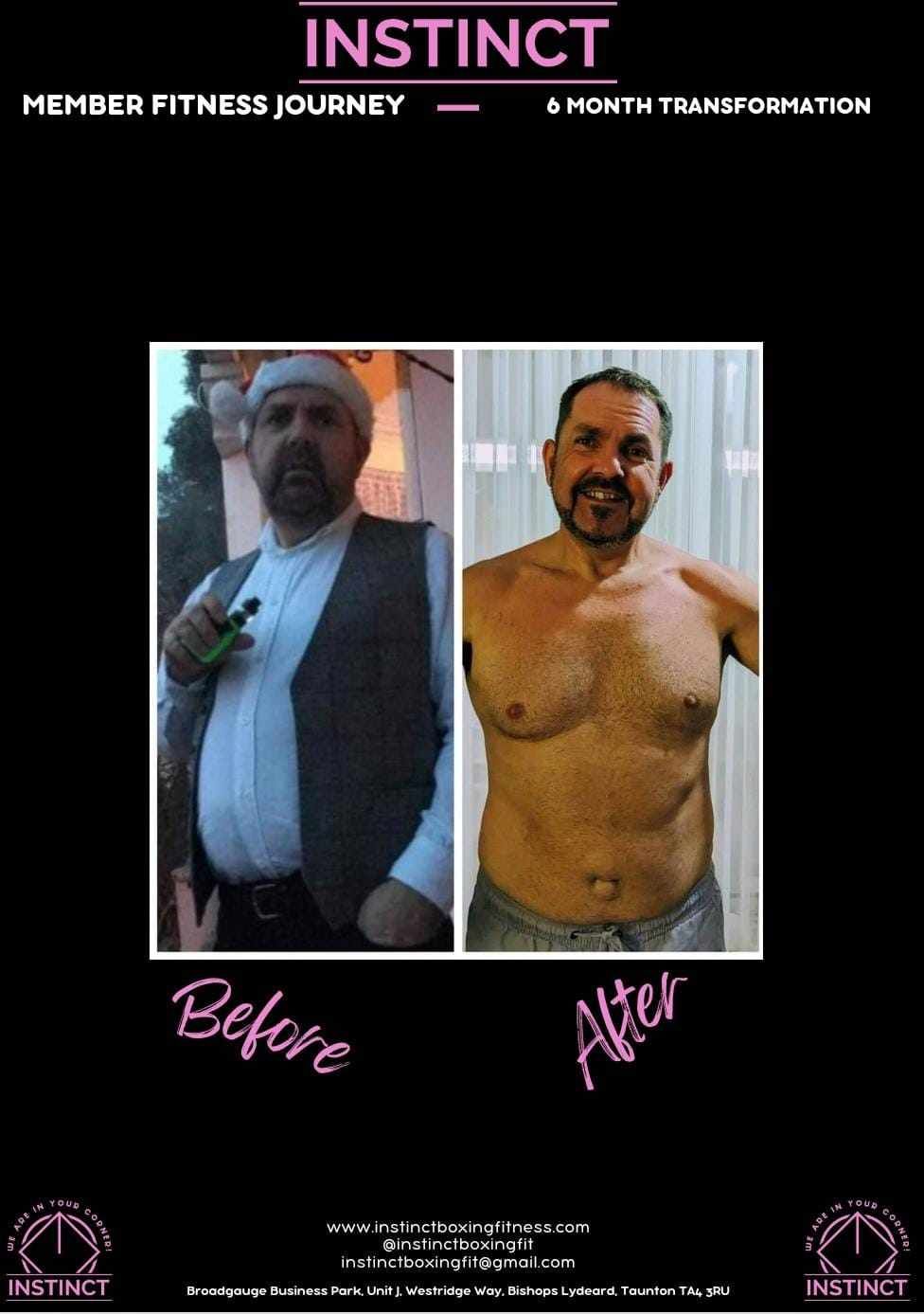 Darren's Client Transformation Success Story | Insting Boxing & Fitness 