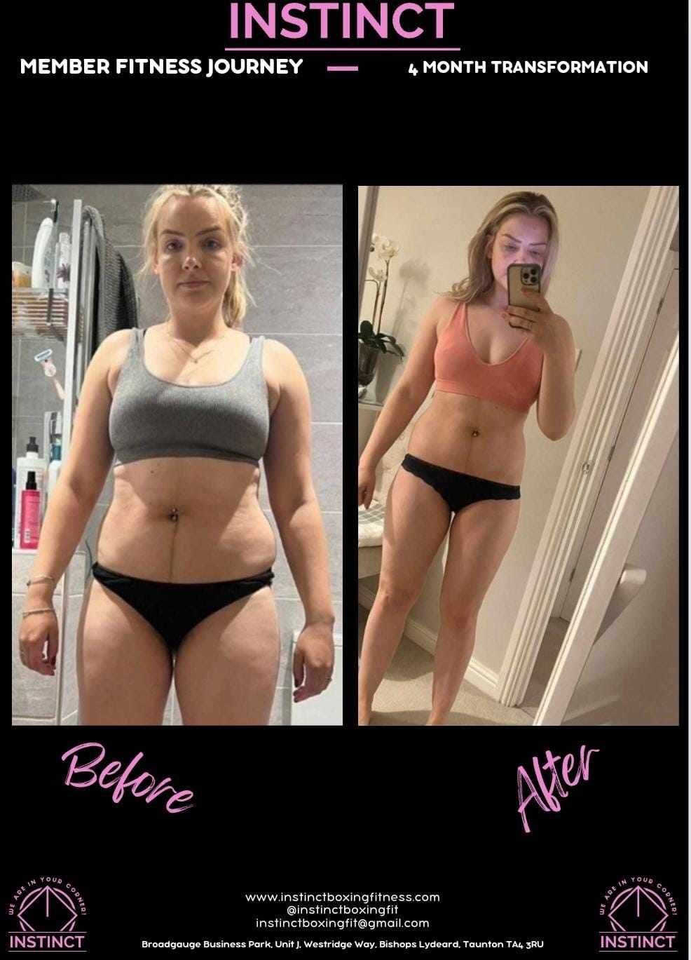 Emily's Client Transformation Success Story | Insting Boxing & Fitness 