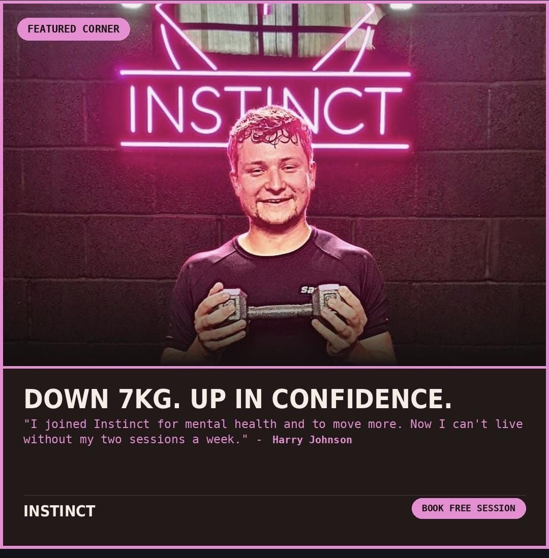 Harry Client Transformation Success Story | Insting Boxing & Fitness