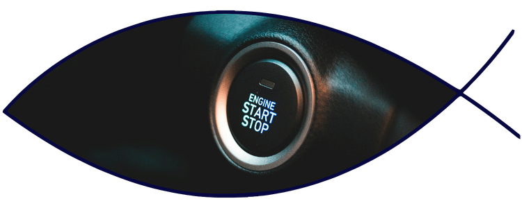 Engine start/stop button for starter system
