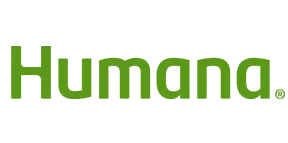 Humana logo in green on a white background.