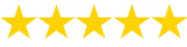 5 stars rating