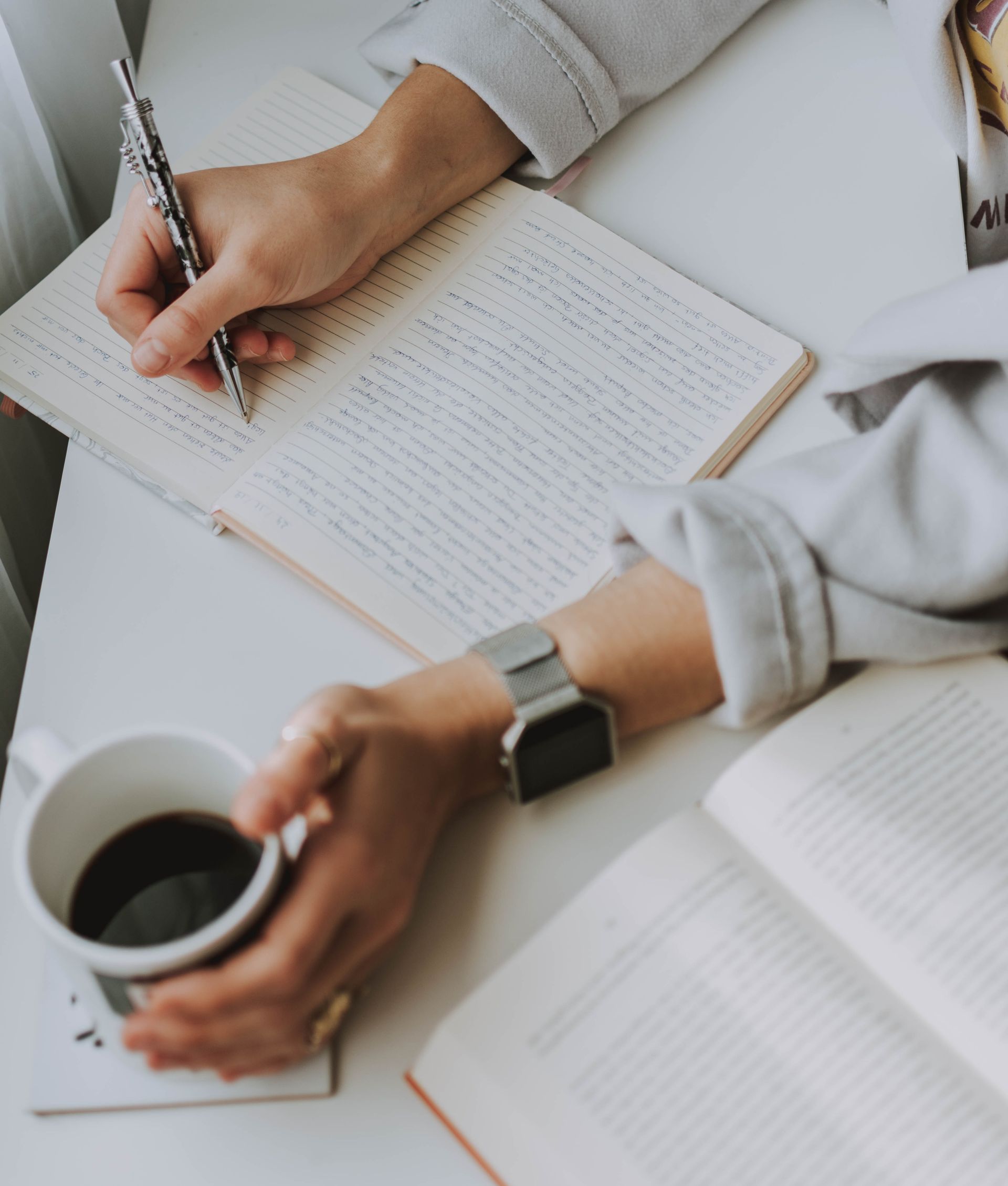 A note pad doing expressive writing therapy- Adult Therapy on Wurtulla, QLD