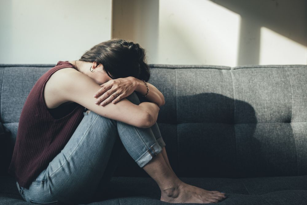 Panic attacks young girl sad and fear stressful - Adult Therapy on Wurtulla, QLD