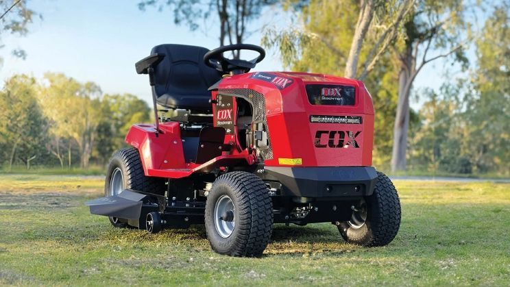 riding lawn mower