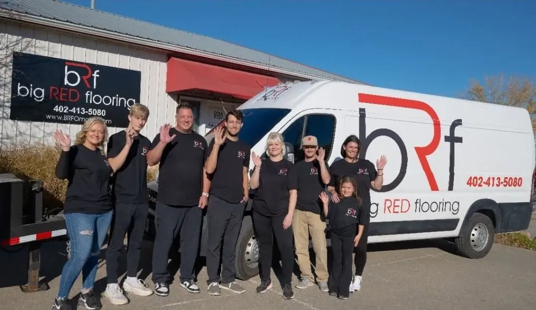 Big Red Flooring team