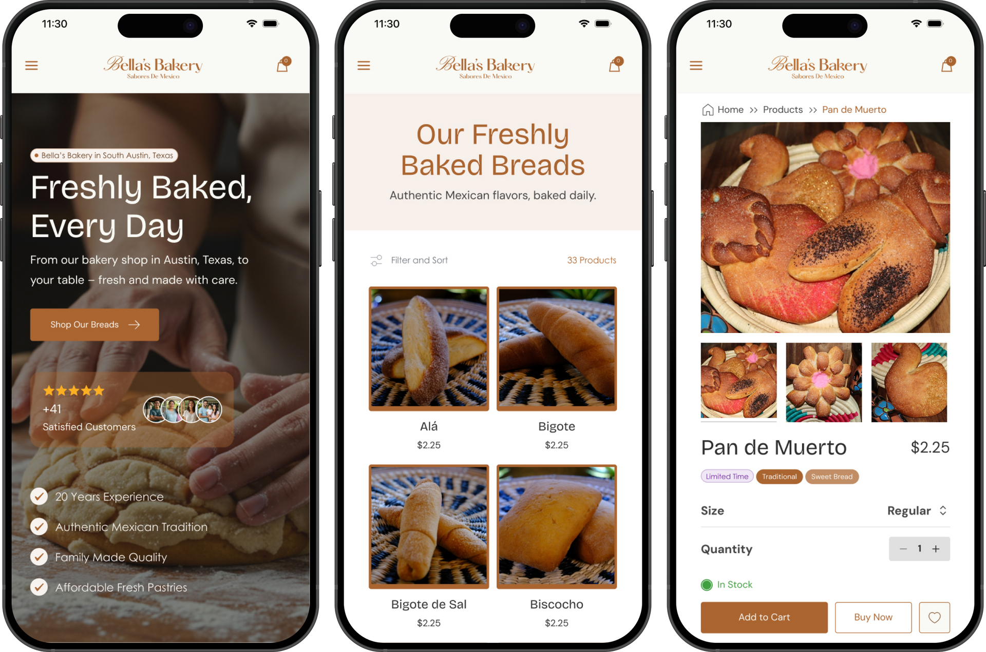 Website on a laptop and phone, advertising electrical, HVAC, and gas fitting services. Man smiling.