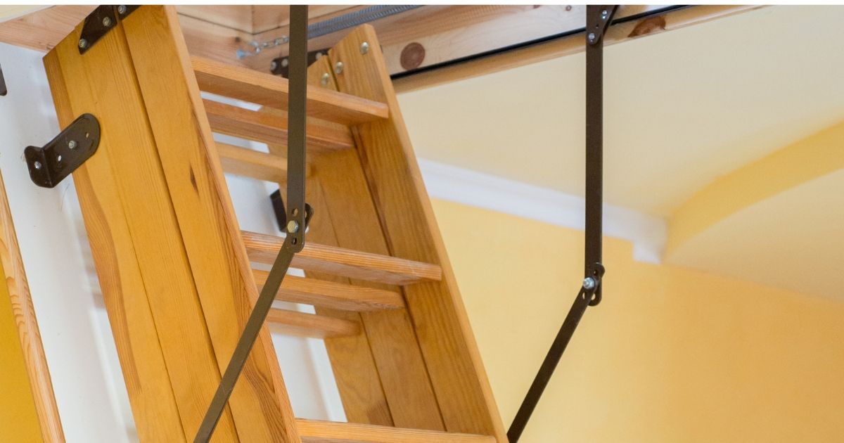 Attic Access Ladder Upgrade In Palmview