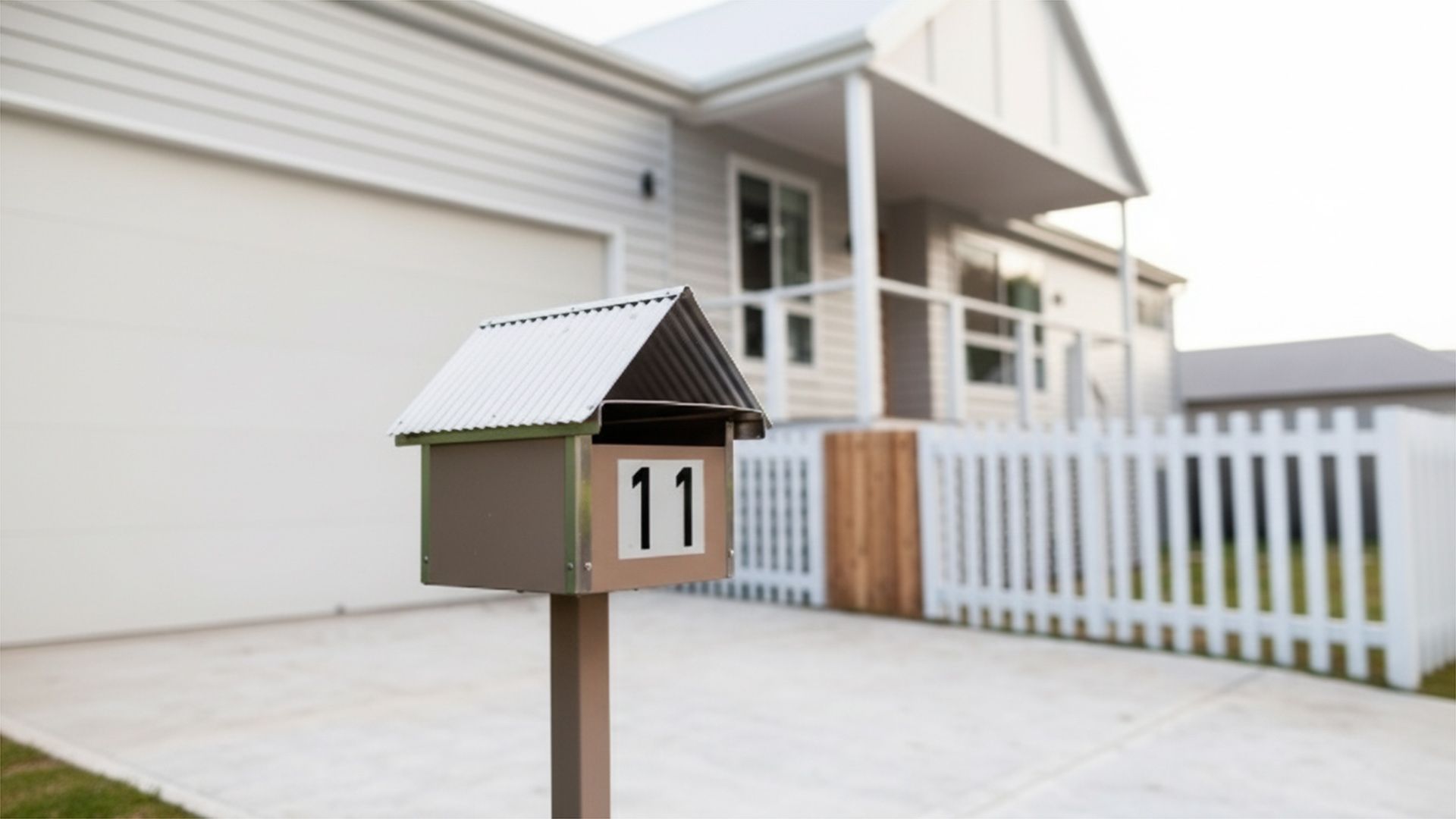 Letterbox Installation At Front Yard Minyama