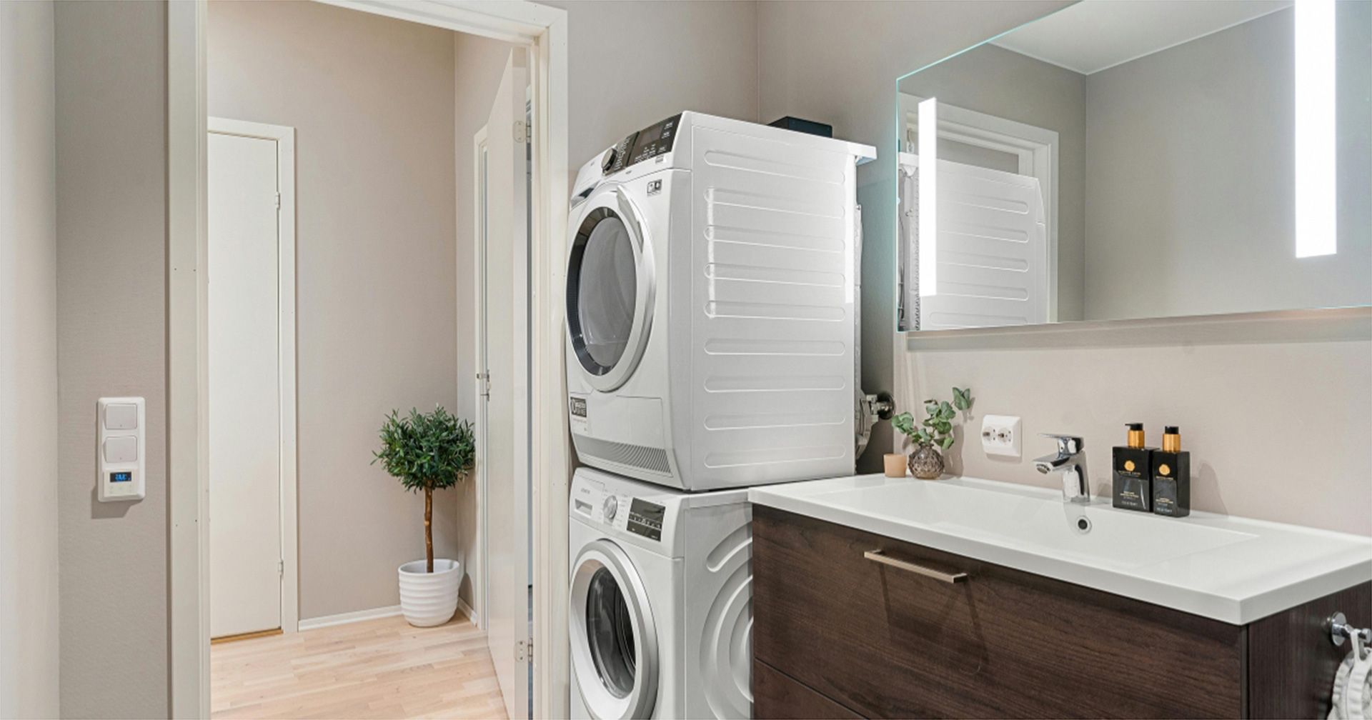 Wall Dryer Installation In Laundry Room Alexandra Headland