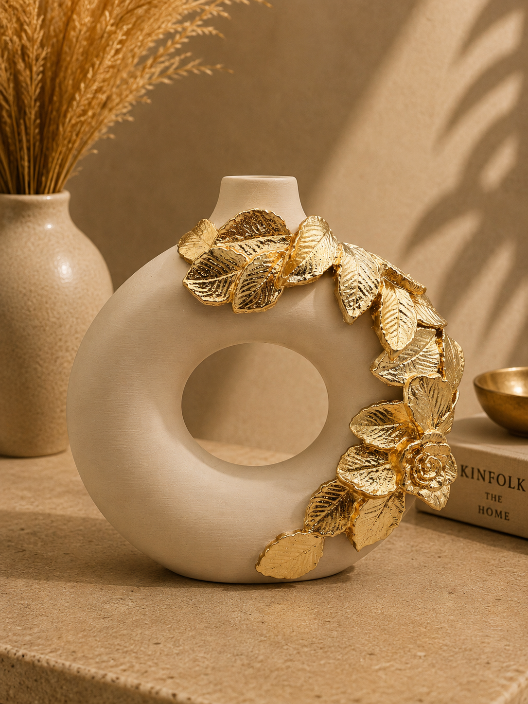 Luxury Layerzz – Floral Ring Vase - hangemaakt - 2 kleuren