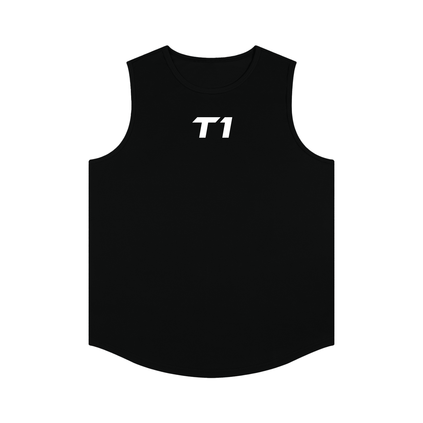 T1 Sleeveless Performance Tee - Black