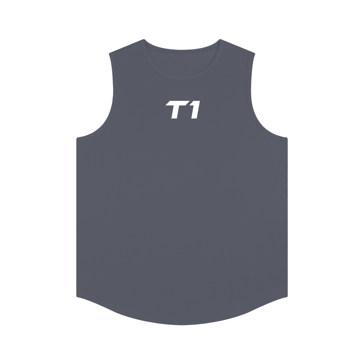 T1 Sleeveless Performance Tee - Gray