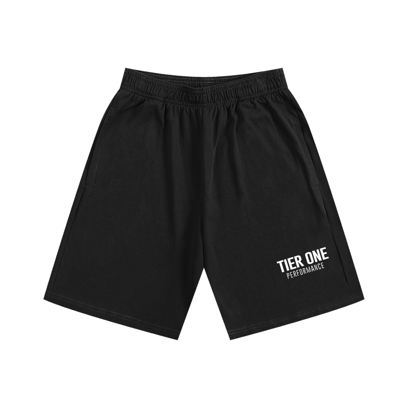 T1 Essential Sweatshorts - Black/White