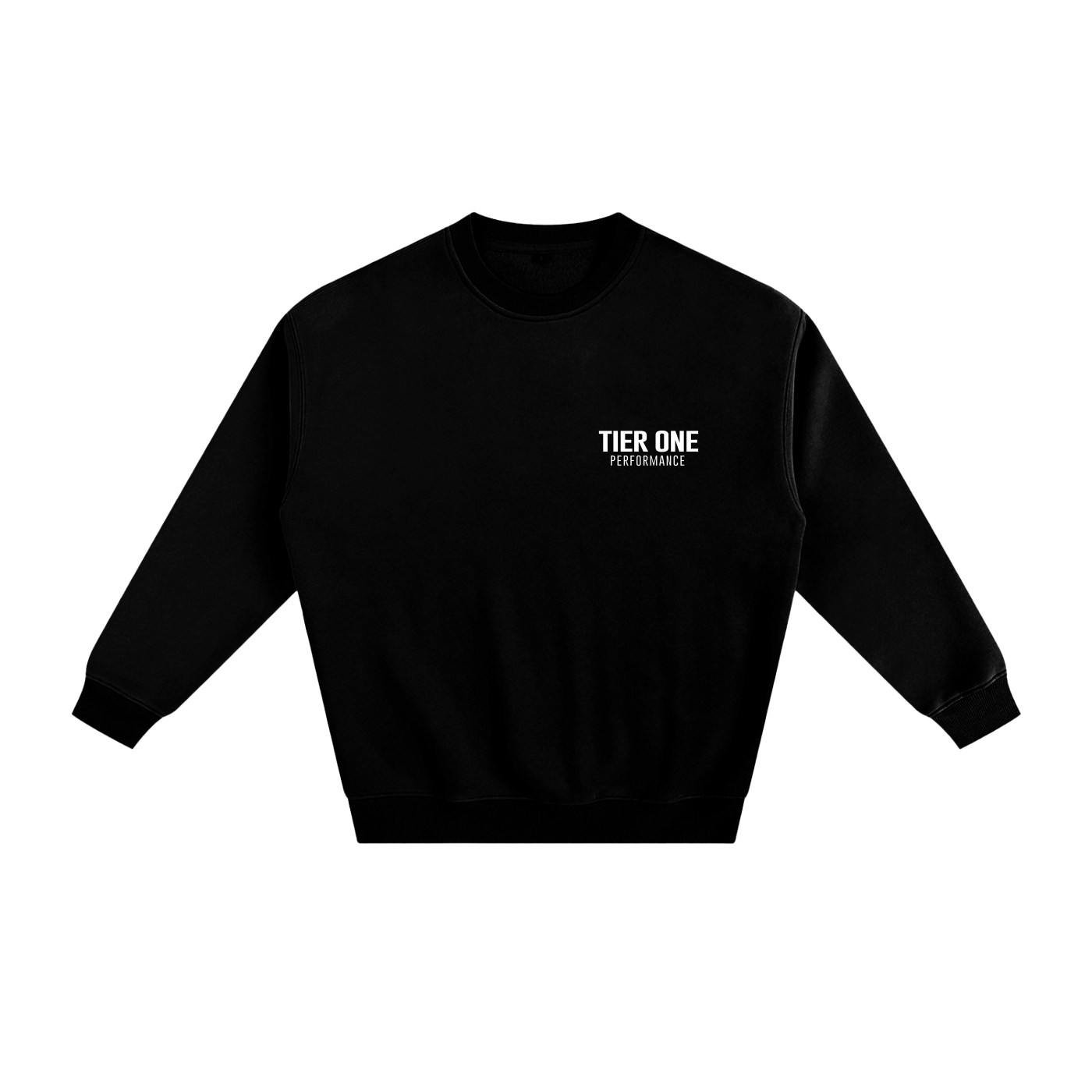 T1 Essential Sweatshirt - Black/White