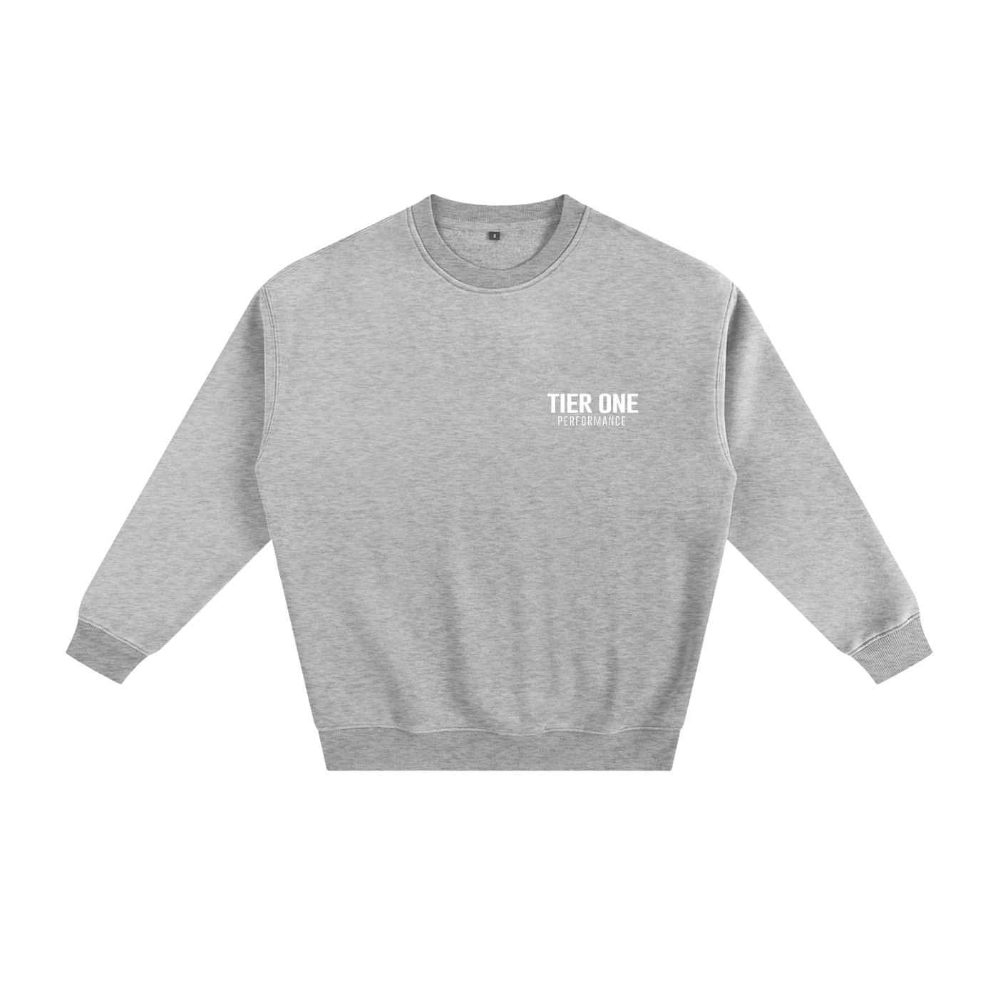 T1 Essential Sweatshirt - Gray/White