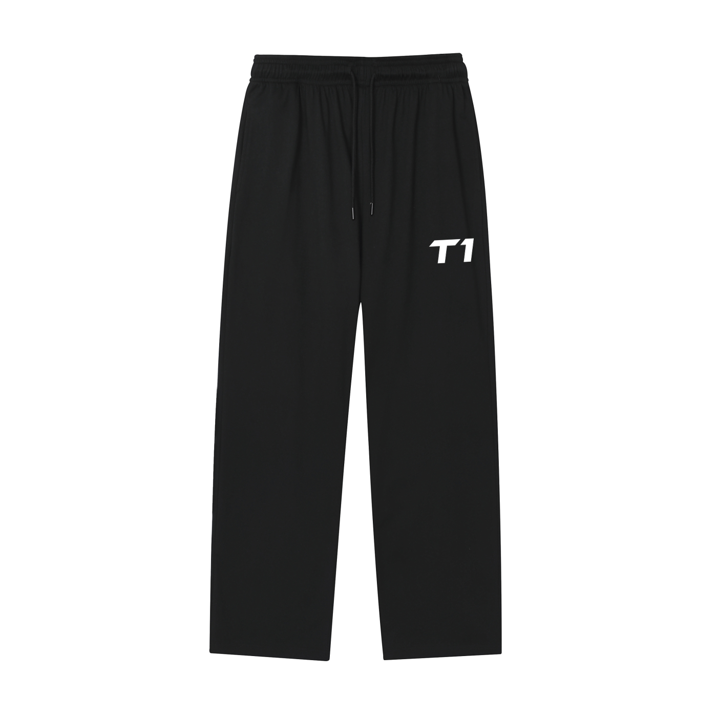 T1  Quick Dry Performance Sweatpants - Black/White