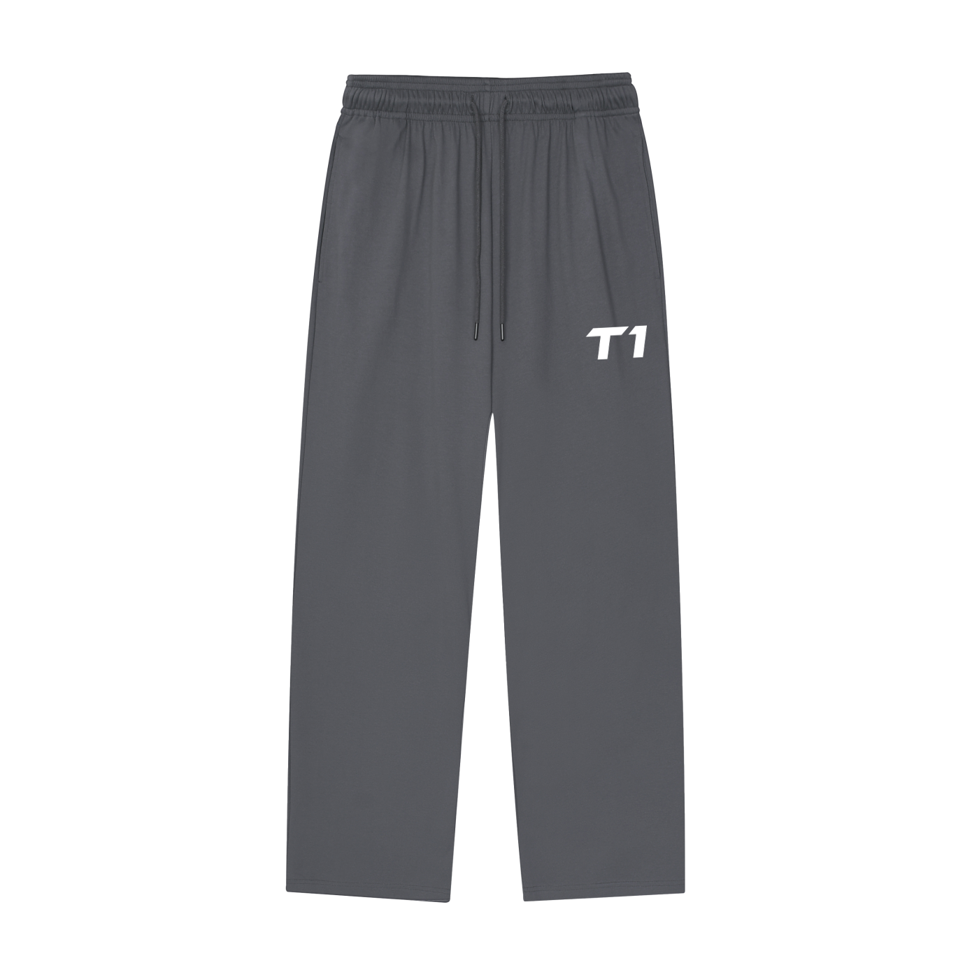 T1  Quick Dry Performance Sweatpants - Gray/White